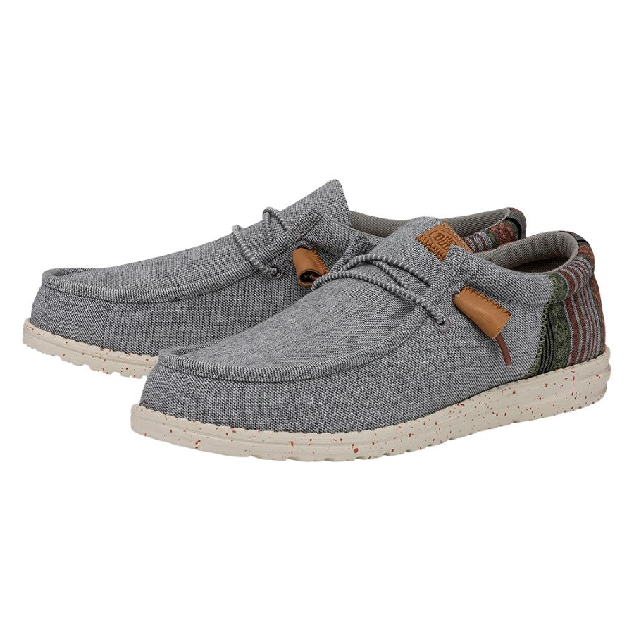 Wally Funk Baja Grey - Men's Casual Shoes | HEYDUDE Shoes