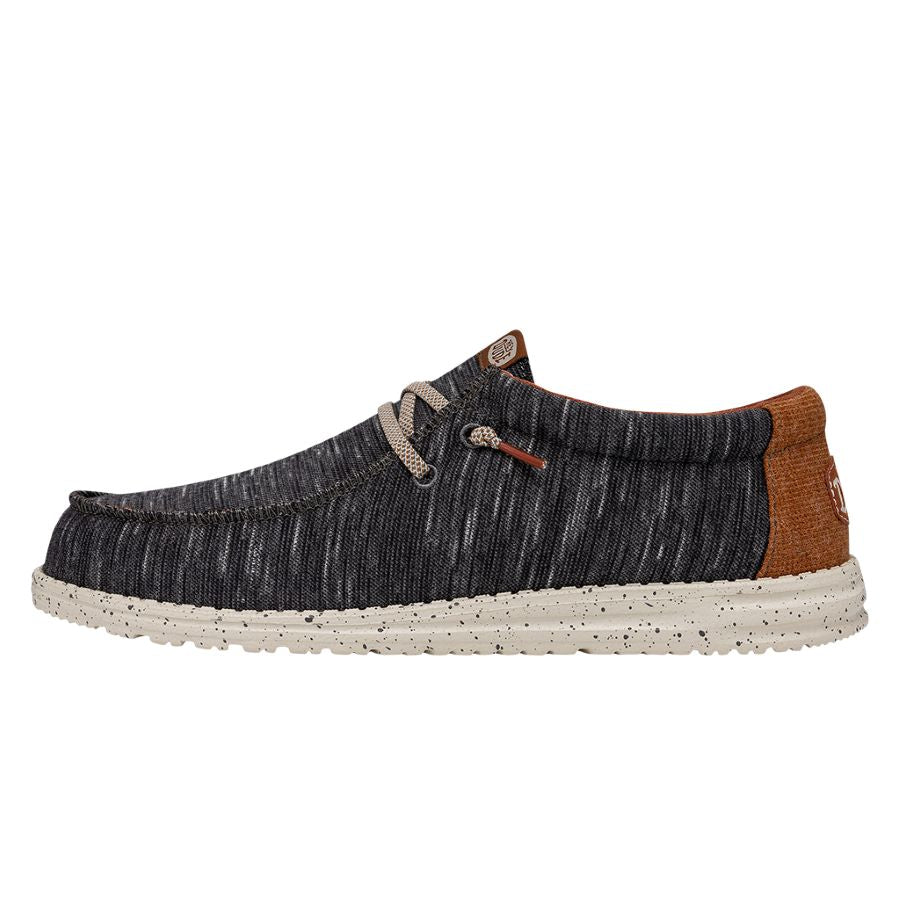 Wally Jersey Charcoal - Men's Casual Shoes | HEYDUDE shoes