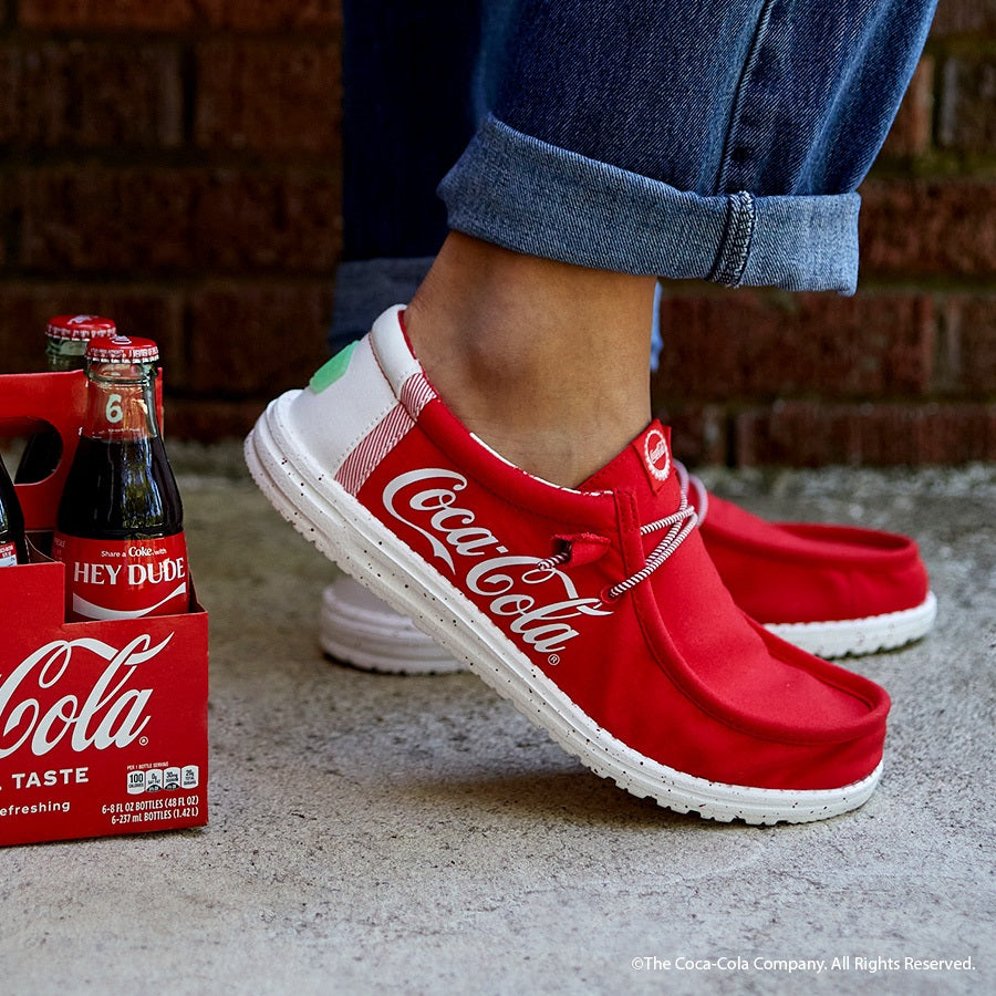 Coca Cola Collection HEYDUDE shoes