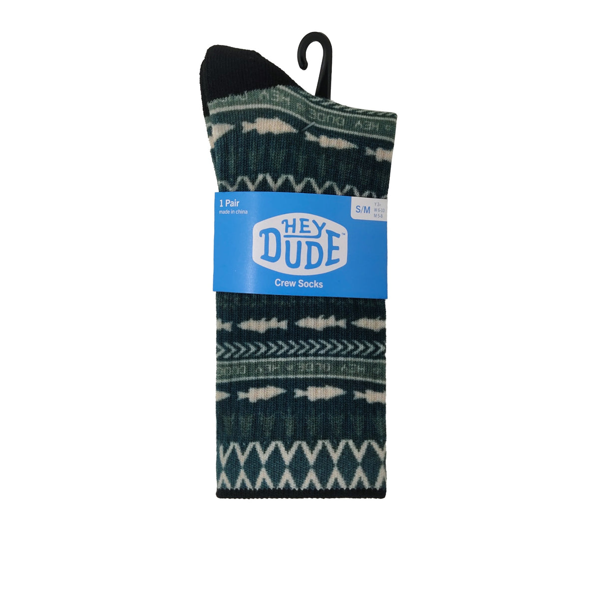 HEYDUDE™ Holiday Fishmas Sock - Fishmas Multi