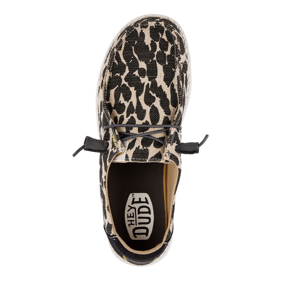 Wide width outlet animal print shoes