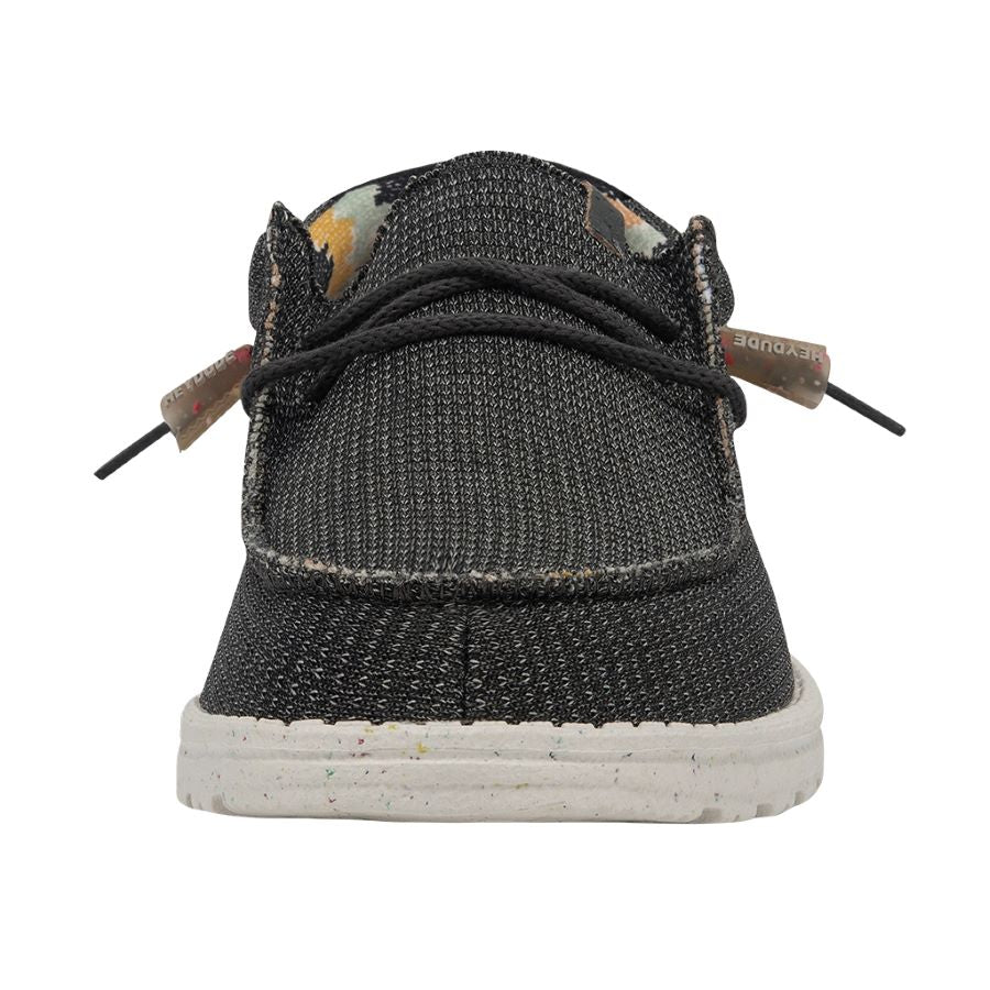 Wally Knit Charcoal Men's Casual Shoes HEYDUDE Shoes