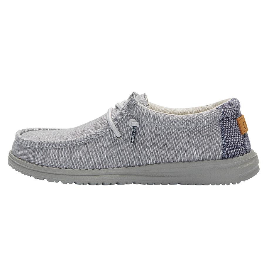 Wally Youth Steel - Boy's Shoes | HEYDUDE Shoes