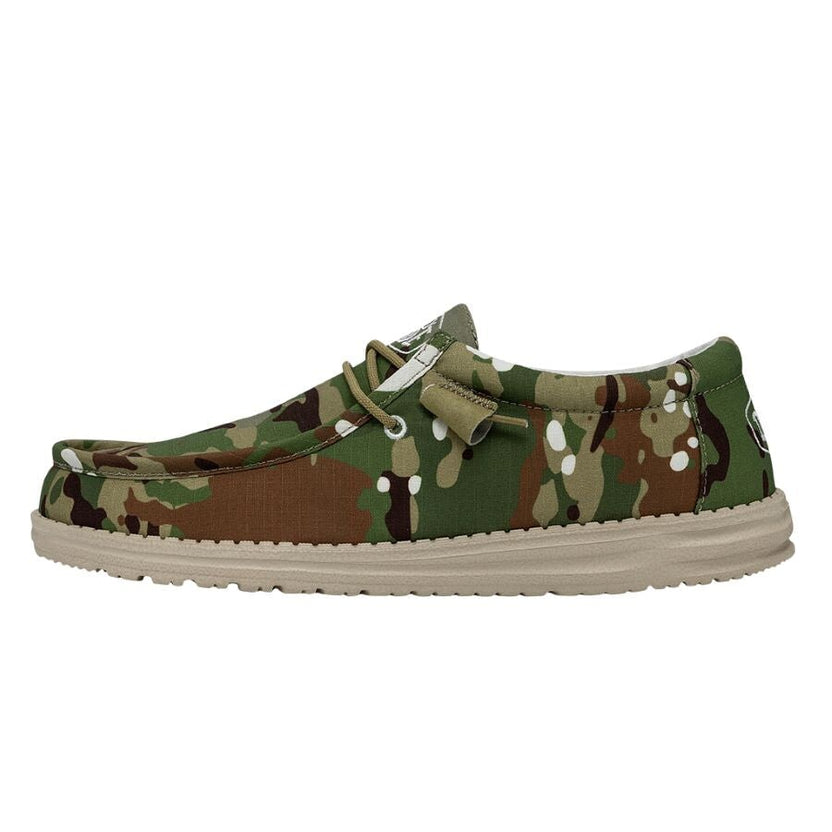 Wally Camouflage Multi Camo - Men's Casual Shoes | HEYDUDE Shoes