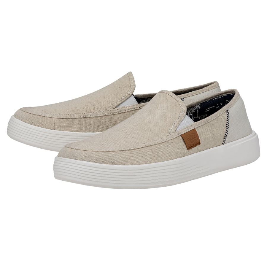 Sunapee White - Men's Slip-On Shoes | HEYDUDE shoes