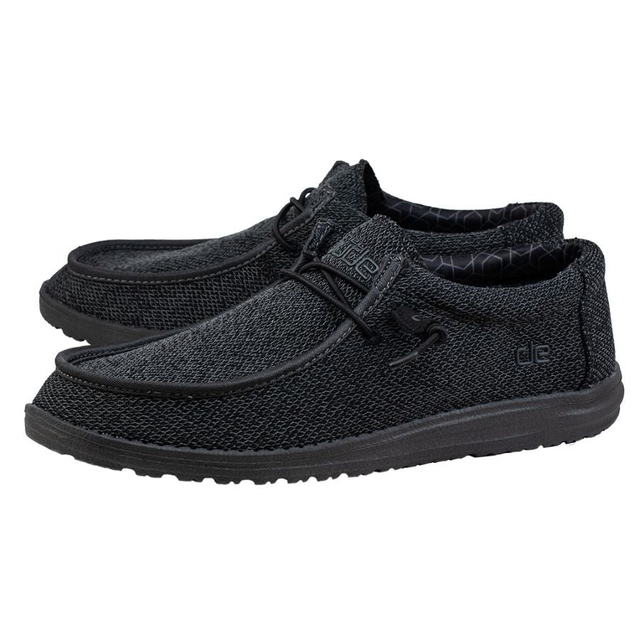 Hey dude grey 2025 with black sole